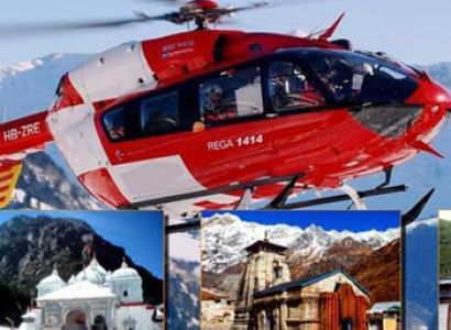 Ek Dham Yatra Package by Helicopter