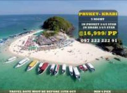 PHUKET KRABI 5 NIGHT 6 DAY LAND PACKAGE