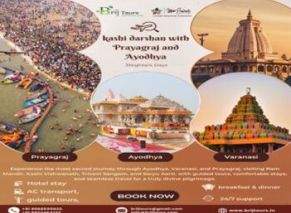 4 Night Kashi Darshan With Ayodhya Tour Package