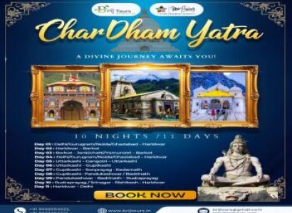 Char Dham Yatra Tour Ex - Delhi 10 Nights 11 Days