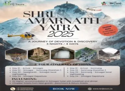 3 Night Amarnath Yatra With Helicopter
