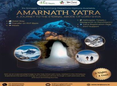 4 Days Amarnath Yatra With Helicopter