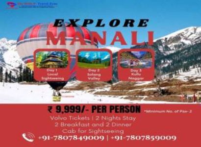 Solang Valley Package- 3 Nights 5 Days