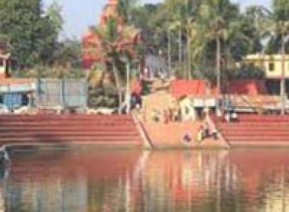 Lake view of Tripura Sundari Temple