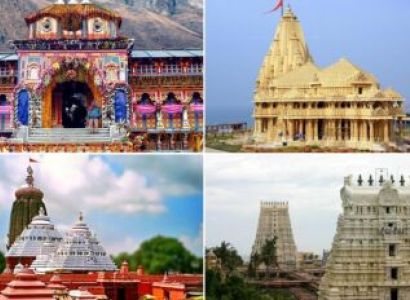 Char Dhams Badrinath - Jagannath - Dwarka- Rameshwaram Tour