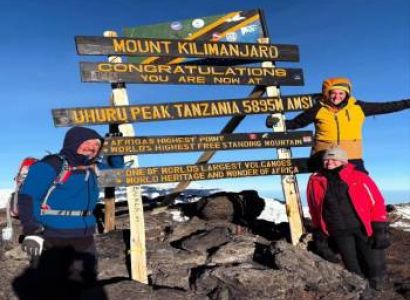 8-Day Lemosho Route Trekking