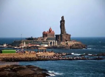 Munnar- Thekkady-Madurai-Rameshwaram-Kanyakumari- -Kovalam-- Alleppey