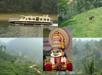 Munnar- Thekkady- Alleppey & Cochin Tour