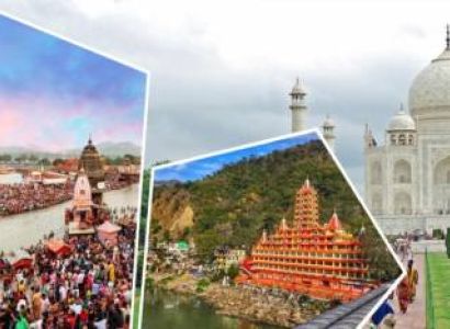 7N - 8D Golden Triangle With Haridwar - Rishikesh Tour