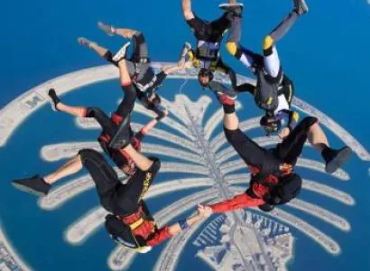 Sky Dive Adventure At Dubai Tour