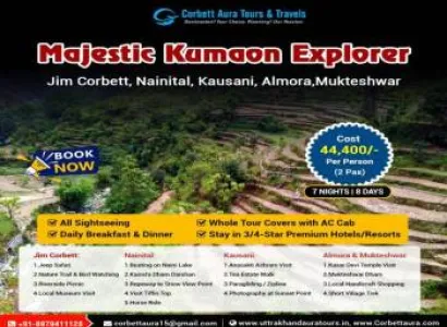 Majestic Kumaon Explorer – 7 Nights / 8 Days