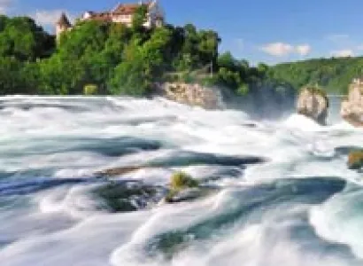 The Rhine falls