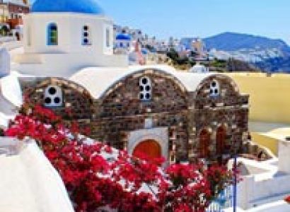 Athens - Santorini - Athens Tour