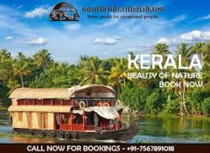 Cochin - Munnar - Thekkady - Allepey - Kovalam - Trivandrum Tour 7n/8d Package